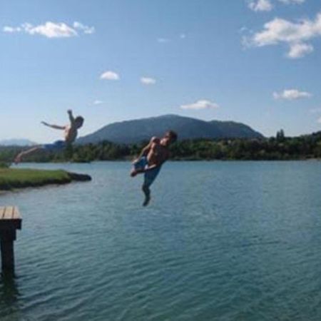 Urlaubsapartment am Silbersee Villach Bagian luar foto