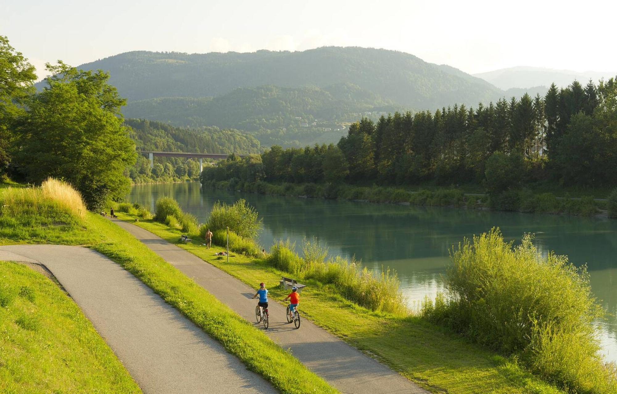 Urlaubsapartment am Silbersee Villach Bagian luar foto